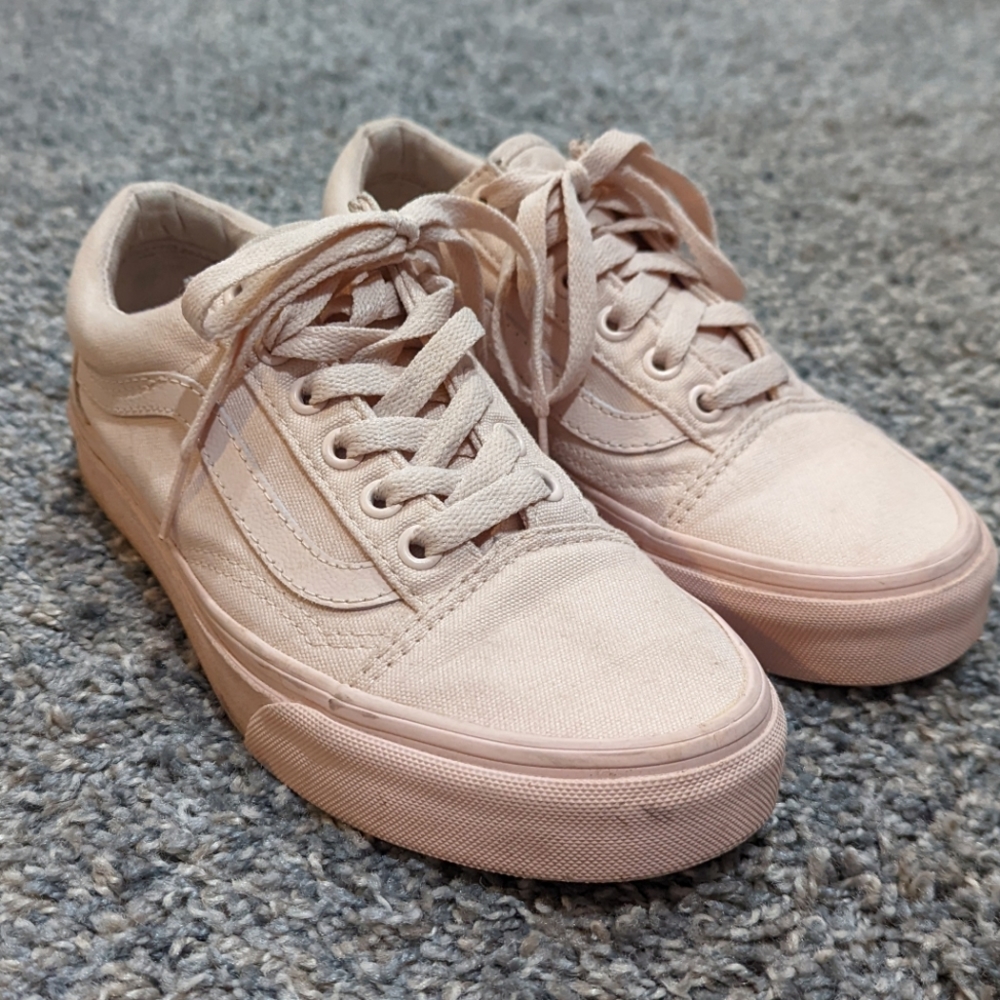 Pink monochrome Vans